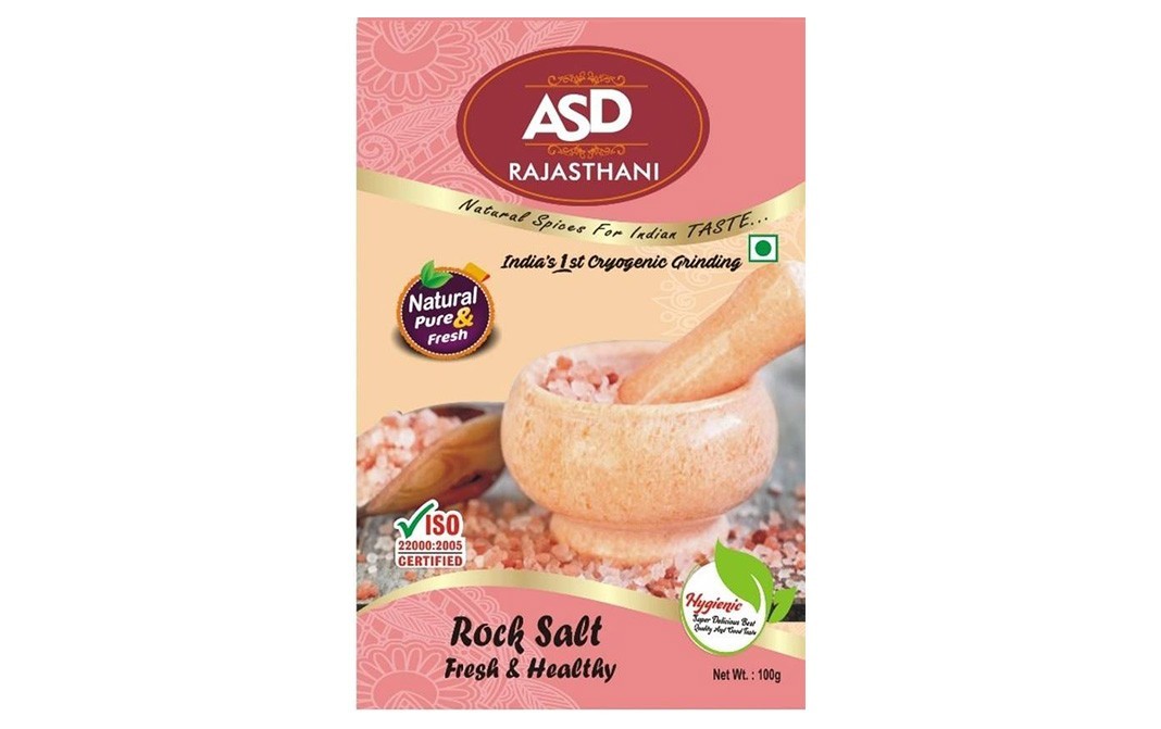 ASD Rajasthani Rock Salt    Box  100 grams